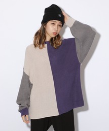 PBLIM | 【PAGEBOYLIM】マルチパターンニット(ニット/セーター)