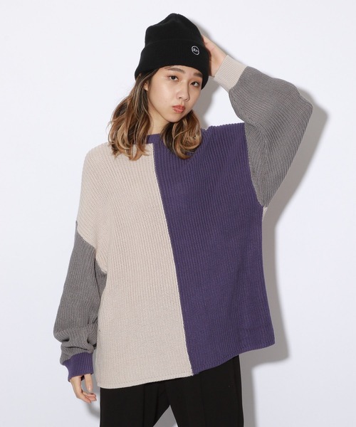 Pageboylim マルチパターンニット