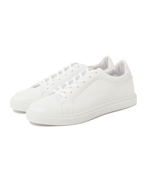 PANTOFOLA DORO(パントフォラドーロ)の「Pantofola d’Oro / SM51 レザースニーカー(スニーカー・メンズ・ホワイト/ブラック・40/41/42/43)」の1枚目の写真