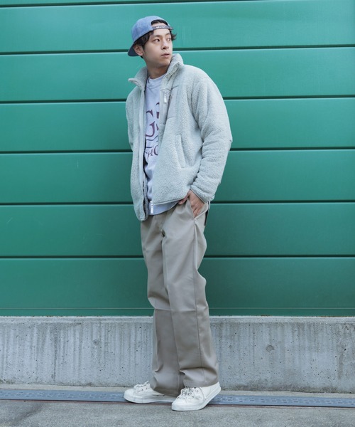 GERRY(ジェリー)の「GERRY / ジェリー 別注 オーバーサイズ ボア フリース ブルゾン(ブルゾン・メンズ・ブラック/ブラウン/グレイッシュベージュ・MEDIUM/LARGE)」の20枚目の写真