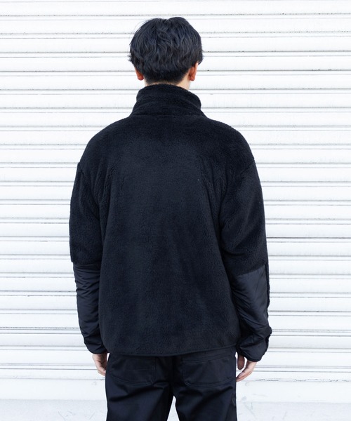 GERRY(ジェリー)の「GERRY / ジェリー 別注 オーバーサイズ ボア フリース ブルゾン(ブルゾン・メンズ・ブラック/ブラウン/グレイッシュベージュ・MEDIUM/LARGE)」の7枚目の写真