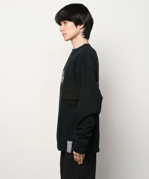 A4A（エーフォーエー）の「A4A (エーフォーエー) SPLASH SWEAT/スプラッシュクルースウェット（スウェット・メンズ・ブラック/ホワイト・FREE）」の5枚目の写真