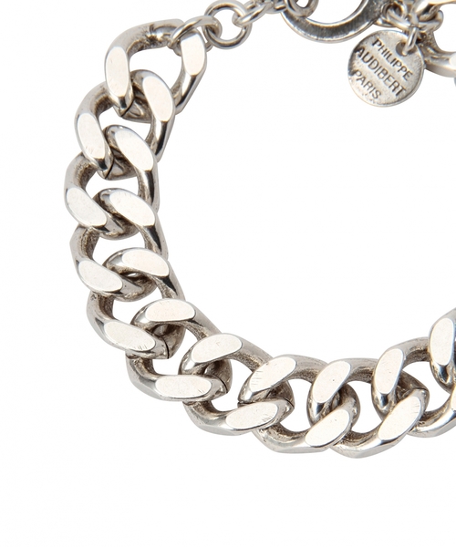Drawer（ドゥロワー）の「PHILIPPE AUDIBERT*Drawer LEO CHAIN BR（ブレスレット・レディース・シルバー・フリー）」の7枚目の写真