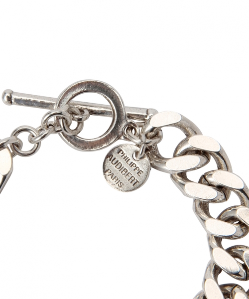 Drawer（ドゥロワー）の「PHILIPPE AUDIBERT*Drawer LEO CHAIN BR（ブレスレット・レディース・シルバー・フリー）」の4枚目の写真