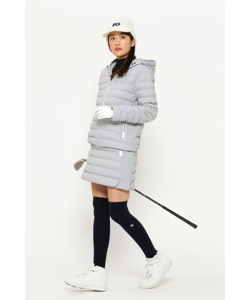 ☆新品☆パーリーゲイツ エアシャット ジャケット ダイヤドビー柄 白