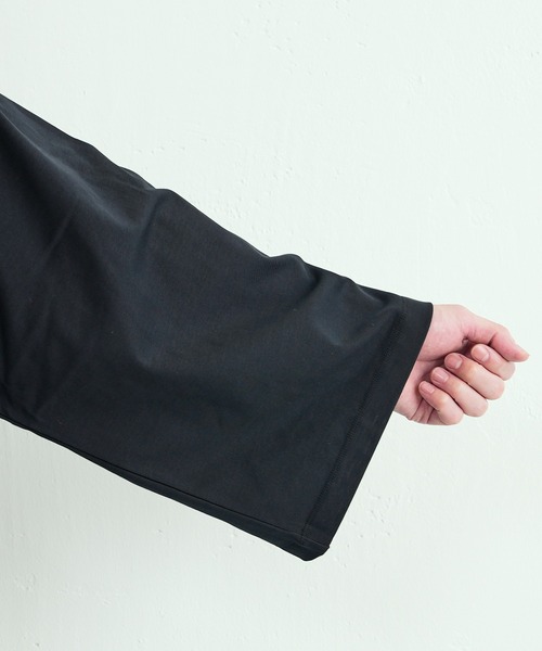 Lui's（ルイス）の「ウルティマワイドスリーブカットソー（Tシャツ/カットソー・メンズ・ホワイト/ブラック/グリーン/ブラック×ホワイト・FREE）」の18枚目の写真