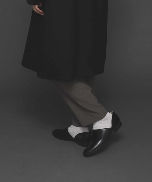 HARUTA(ハルタ)の「HARUTA レザースポックシューズ(ドレスシューズ・メンズ・ブラック・MEDIUM/LARGE)」の7枚目の写真