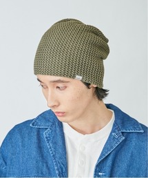 OVERRIDE MESH BEANIE OGN COTTON