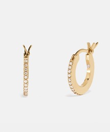 COACH | パヴェ ハギー ピアス(ピアス（両耳用）)