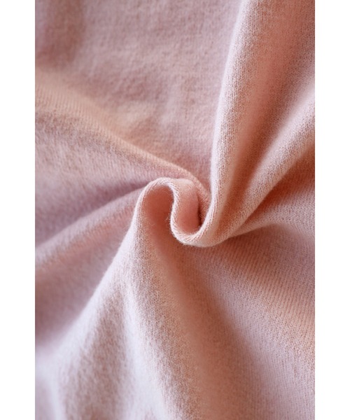 Bonjour Sagan(ボンジュールサガン)の「ディープVネックスプリングニット(ニット/セーター・レディース・ピンク/アイボリー/グレー・FREE)」の22枚目の写真