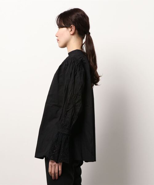 N.（N. Natural Beauty Basic）（エヌエヌナチュラルビューティーベーシック）の「≪前後2Wayレースカフスブラウス≫（シャツ/ブラウス・レディース・ホワイト/ブラック・MEDIUM）」の14枚目の写真