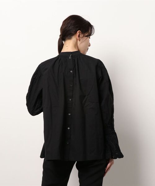 N.（N. Natural Beauty Basic）（エヌエヌナチュラルビューティーベーシック）の「≪前後2Wayレースカフスブラウス≫（シャツ/ブラウス・レディース・ホワイト/ブラック・MEDIUM）」の13枚目の写真