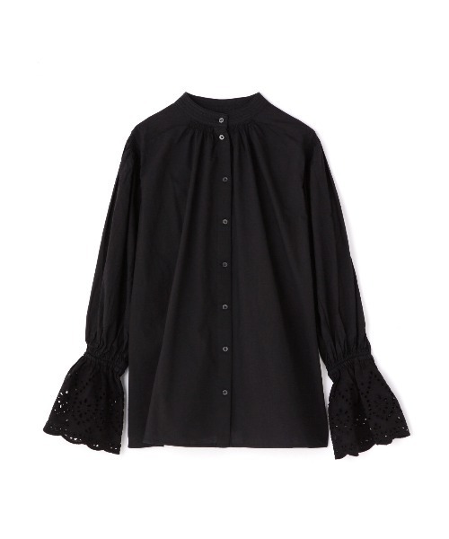 N.（N. Natural Beauty Basic）（エヌエヌナチュラルビューティーベーシック）の「≪前後2Wayレースカフスブラウス≫（シャツ/ブラウス・レディース・ホワイト/ブラック・MEDIUM）」の11枚目の写真