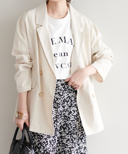 DISCOAT（ディスコート）の「【ZOZO限定】SOLE MARETシャツ（Tシャツ/カットソー・レディース・オフホワイト/グレー/チャコールグレー・FREE）」の10枚目の写真