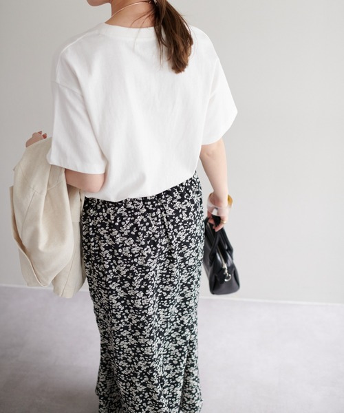 DISCOAT（ディスコート）の「【ZOZO限定】SOLE MARETシャツ（Tシャツ/カットソー・レディース・オフホワイト/グレー/チャコールグレー・FREE）」の5枚目の写真