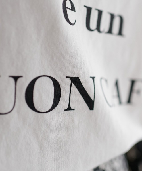 DISCOAT（ディスコート）の「【ZOZO限定】SOLE MARETシャツ（Tシャツ/カットソー・レディース・オフホワイト/グレー/チャコールグレー・FREE）」の18枚目の写真