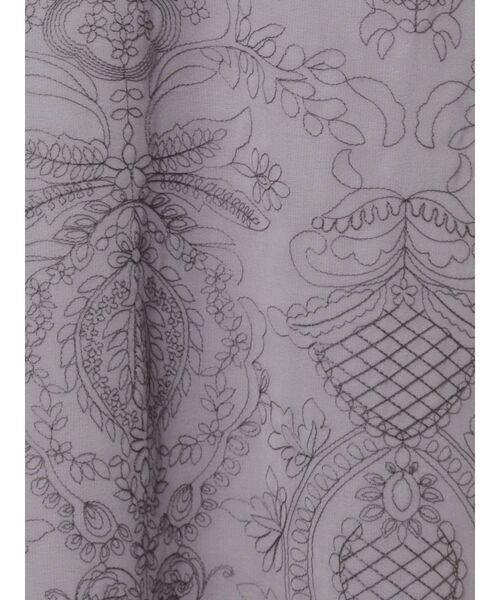 LAGUNAMOON（ラグナムーン）の「LADYナローエンブロイダリーワンピース（ドレス・レディース・ラベンダー/ブラック/ベージュ・SMALL/MEDIUM）」の16枚目の写真