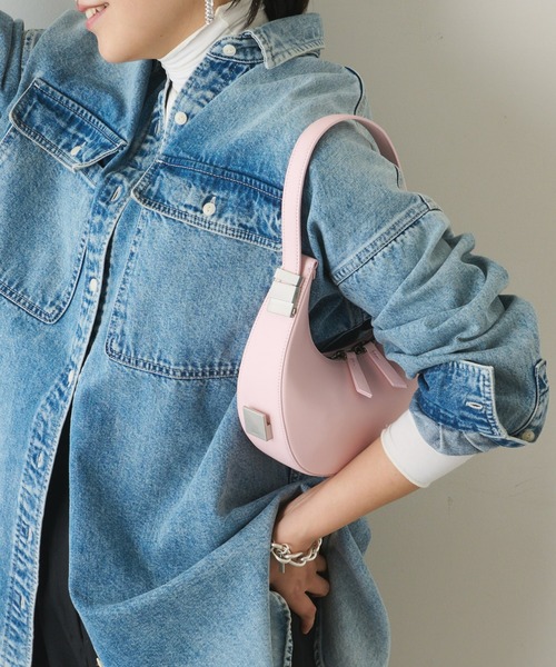 OSOI(オソイ)の「【OSOI】ミニバッグ(ハンドバッグ・レディース・ベビーピンク/ベージュ・FREE)」の1枚目の写真