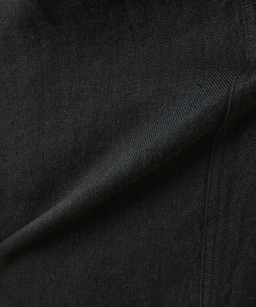 Whim Gazette（ウィムガゼット）の「【WEB限定】リネンジャンスカ（ジャンパースカート・レディース・ブラック/ベージュ・FREE）」の22枚目の写真