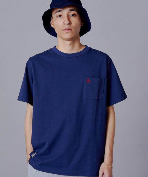 penguin BY MUNSINGWEAR(ペンギン バイ マンシングウェア)の「POCKET T-SHIRT 肌離れ性 洗濯性 メンズ レディース ユニセックス ウェア tシャツ スポーツウェア(Tシャツ/カットソー・メンズ・カーキ/ホワイト/イエロー/ブラック/グレー/ネイビー・L/XL/M/S)」の5枚目の写真