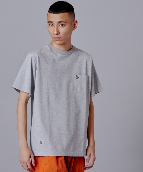 penguin BY MUNSINGWEAR(ペンギン バイ マンシングウェア)の「POCKET T-SHIRT 肌離れ性 洗濯性 メンズ レディース ユニセックス ウェア tシャツ スポーツウェア(Tシャツ/カットソー・メンズ・カーキ/ホワイト/イエロー/ブラック/グレー/ネイビー・L/XL/M/S)」の4枚目の写真