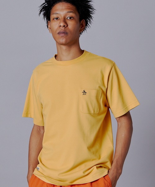 penguin BY MUNSINGWEAR(ペンギン バイ マンシングウェア)の「POCKET T-SHIRT 肌離れ性 洗濯性 メンズ レディース ユニセックス ウェア tシャツ スポーツウェア(Tシャツ/カットソー・メンズ・カーキ/ホワイト/イエロー/ブラック/グレー/ネイビー・L/XL/M/S)」の6枚目の写真