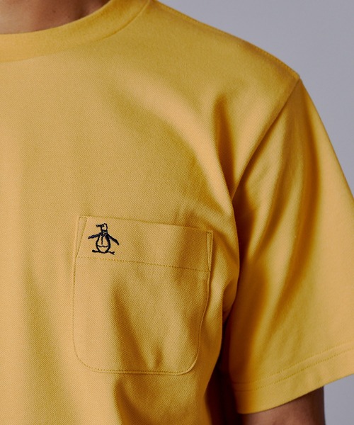 penguin BY MUNSINGWEAR(ペンギン バイ マンシングウェア)の「POCKET T-SHIRT 肌離れ性 洗濯性 メンズ レディース ユニセックス ウェア tシャツ スポーツウェア(Tシャツ/カットソー・メンズ・カーキ/ホワイト/イエロー/ブラック/グレー/ネイビー・L/XL/M/S)」の10枚目の写真