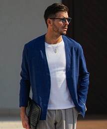 JOKER | 【SOEMDIFF】リネンライクブッチャーカーディガン メンズ(カーディガン/ボレロ)