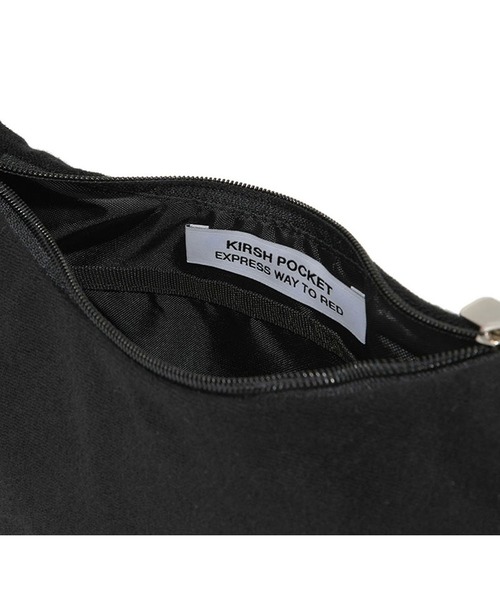 KIRSH(キルシー)の「KIRSH CHERRY TERRY BAG LS/キルシーチェリー テリー バッグ(ハンドバッグ・レディース・ブラック/ピンク・ONE SIZE)」の4枚目の写真