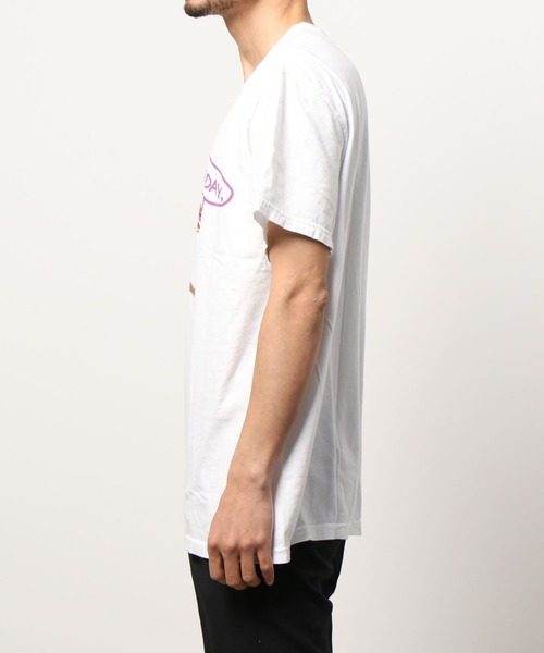 CLUB PARK（クラブパーク）の「A$APMOB/エイサップモブ/LongBeach T-Shirt/プリントTシャツ（Tシャツ/カットソー・メンズ・ホワイト・MEDIUM/LARGE）」の3枚目の写真