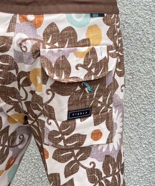 VISSLA(ヴィスラ)の「VISSLA/ヴィスラ 4WAYストレッチ トランクス ボードショーツ 水着 M106XZAN(水着・メンズ・ブラック/ブルー・32inch/30inch)」の9枚目の写真