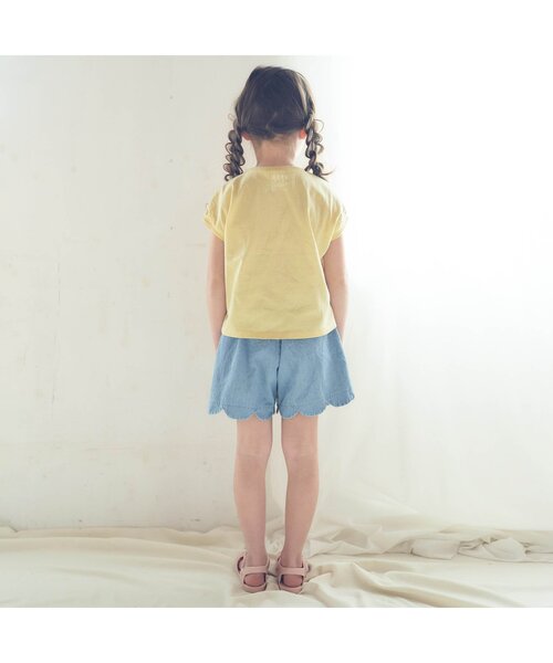 apres les cours（アプレレクール）の「SWEET アイスTシャツ（Tシャツ/カットソー・キッズ・ミント/ピンク/サックスブルー/イエロー・120/130/140/100/110/80/90）」の6枚目の写真