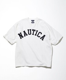 NAUTICA | NAUTICA/ノーティカ “TOO HEAVY” Arch Logo S/S Tee/刺繍(Tシャツ/カットソー)