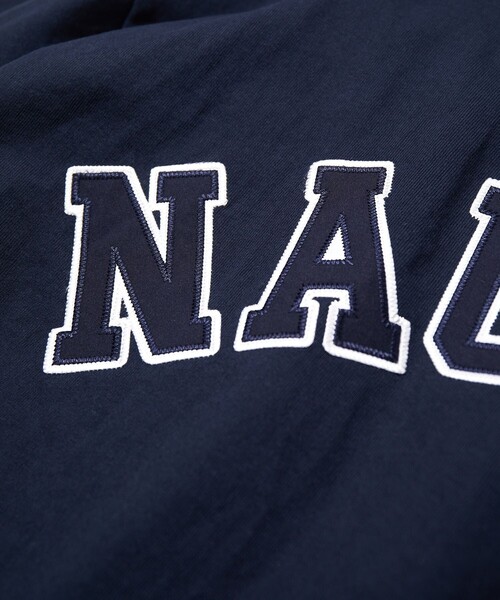 NAUTICA（ノーティカ）の「NAUTICA/ノーティカ “TOO HEAVY” Arch Logo S/S Tee/刺繍（Tシャツ/カットソー・メンズ・ホワイト/ライトグレー/ブラック/ネイビー/グリーン・SMALL/X-LARGE/XX-LARGE/MEDIUM/LARGE）」の8枚目の写真