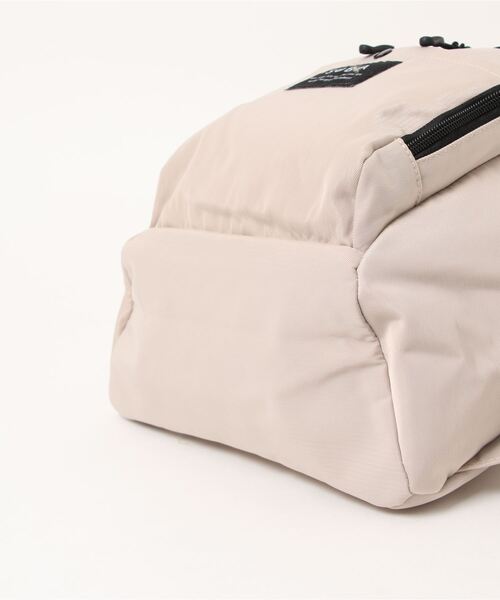 DONOBAN（ドノバン）の「はっ水ナイロンリュック（バックパック/リュック・レディース・ライトベージュ/ブラック/グレイッシュベージュ・FREE）」の6枚目の写真