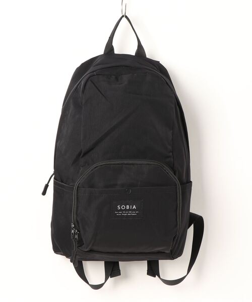 DONOBAN（ドノバン）の「はっ水ナイロンリュック（バックパック/リュック・レディース・ライトベージュ/ブラック/グレイッシュベージュ・FREE）」の10枚目の写真