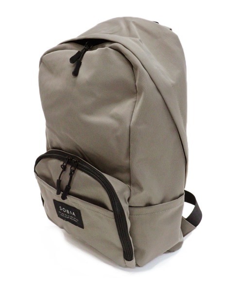 DONOBAN（ドノバン）の「はっ水ナイロンリュック（バックパック/リュック・レディース・ライトベージュ/ブラック/グレイッシュベージュ・FREE）」の12枚目の写真