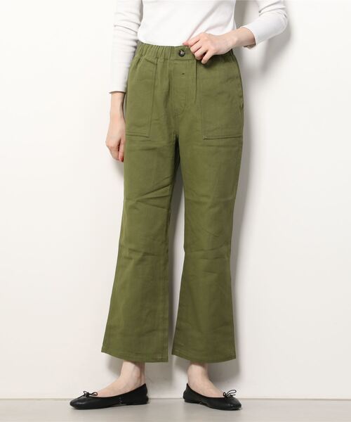 RIKKA FEMME(リッカファム)の「RIKKA FEMME/リッカファム ロンパン R22SS012(その他パンツ・レディース・カーキ/ベージュ・FREE)」の2枚目の写真