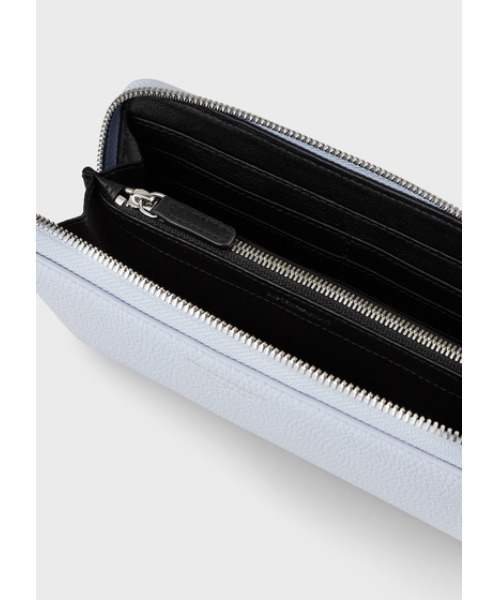 EMPORIO ARMANI（エンポリオアルマーニ）の「【エンポリオ アルマーニ】MyEA ウォレット ディアプリント ラウンドファスナー（財布・レディース・ブルー系/ナチュラル/ダークグリーン・FREE）」の7枚目の写真