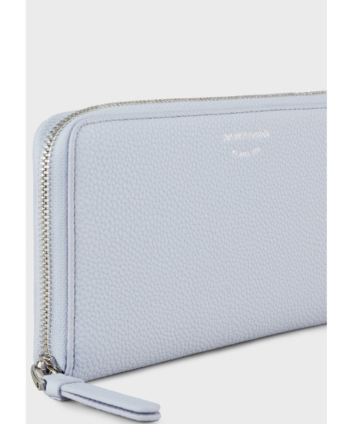 EMPORIO ARMANI（エンポリオアルマーニ）の「【エンポリオ アルマーニ】MyEA ウォレット ディアプリント ラウンドファスナー（財布・レディース・ブルー系/ナチュラル/ダークグリーン・FREE）」の10枚目の写真