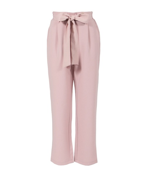 Julia Boutique（ジュリアブティック）の「リボン付きテーパードパンツ/22085（その他パンツ・レディース・ブラック/ピンク/オレンジ・ONE）」の19枚目の写真