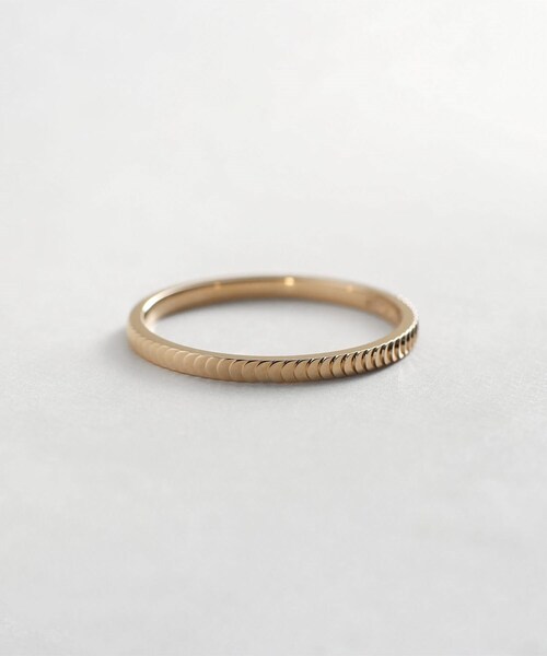 COCOSHNIK（ココシュニック）の「K10スパンコールカット リング（リング・レディース・ホワイト系その他7・10号/12号/14号）」の13枚目の写真