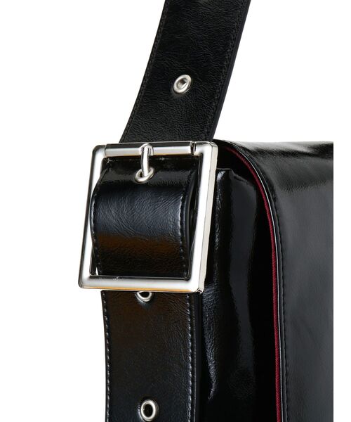 jouetie(ジュエティ)の「フラップマーケット BAG(ハンドバッグ・レディース・オフホワイト/ブラック/パープル・FREE)」の18枚目の写真