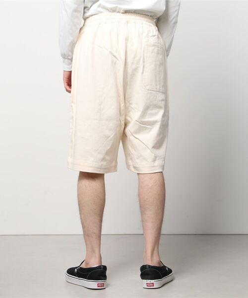 FORTUNA HOMME（フォルトゥナオム）の「FORTUNAHOMME C&S Stand Short-PT（その他パンツ・メンズ・ブラック/キナリ・1/2）」の6枚目の写真
