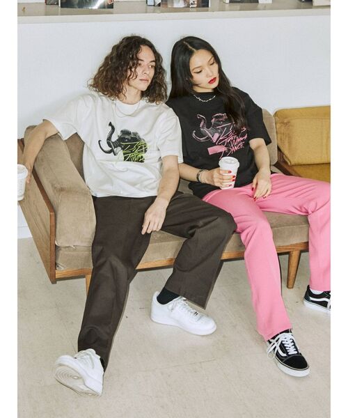 jouetie（ジュエティ）の「90`sフォトBIGTシャツ【WEB限定・ユニ