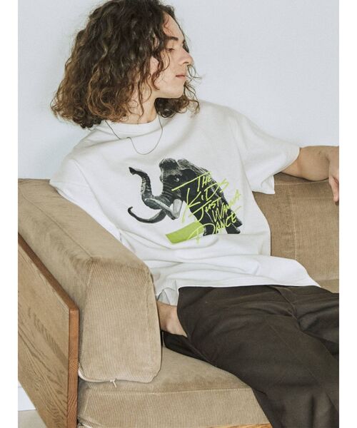 jouetie（ジュエティ）の「90`sフォトBIGTシャツ【WEB限定・ユニセックス】（Tシャツ/カットソー・レディース・ブラック/オフホワイト/ピンク・MEDIUM）」の14枚目の写真