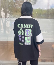Candy Stripper | GOOD THINGS POLO トップス(ポロシャツ)
