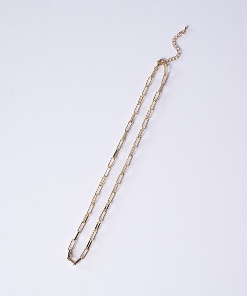 EDEL（エーデル）の「EDEL - スクエアチェーンネックレス（ネックレス・メンズ・シルバー/ゴールド・FREE）」の8枚目の写真