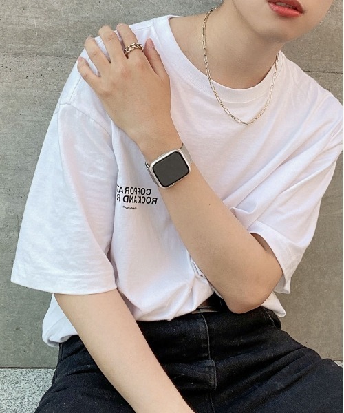 EDEL（エーデル）の「EDEL - スクエアチェーンネックレス（ネックレス・メンズ・シルバー/ゴールド・FREE）」の4枚目の写真