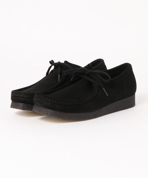 Clarks(クラークス)の「【Clarks/クラークス】Wallabee(モカシン/デッキシューズ・メンズ・ブラック・7.5/8.5)」の1枚目の写真